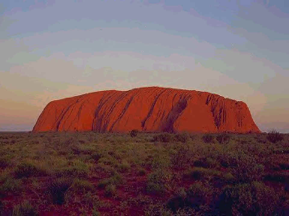 This is an image of Ayer's Rock